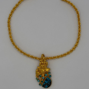 Turquoise Pendant Necklace